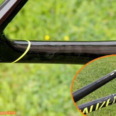 Specialized danneggiato, prima e dopo